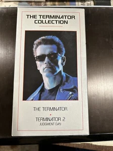 The Terminator Collection 2 Pack VHS VCR Video Tape Arnold Schwarzenegger Tested - Picture 1 of 5