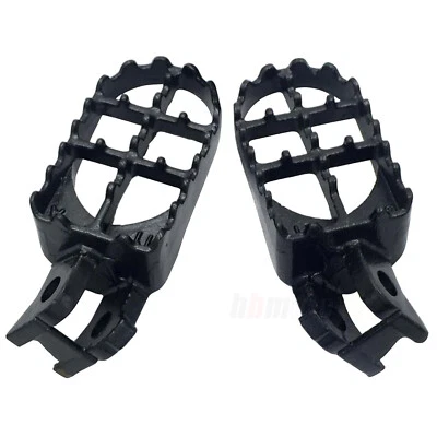 Gray Foot Pegs Footrest Motocross MX Racing For Kawasaki KX125 KX250 1997 - 2001 Foto 1 de 4