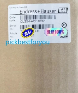 1 pezzo nuovissimo Endress + Hauser CLS54-ACS1032 (di DHL/Fedex) #U2156D YG - Foto 1 di 1