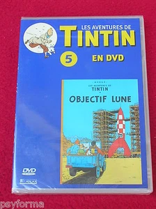 DVD N°5 Les aventures de TINTIN / Objectif Lune / NEUF Sous Blister !! - Picture 1 of 1
