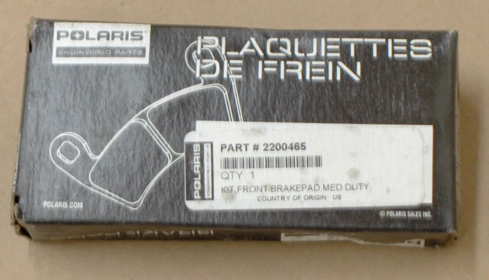 Pastillas de freno sinterizadas originales Polaris 1 par Sportsman 300 335 400 500 # 2200465 Foto 1 de 1