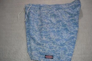 43017-a Vineyard Vines Board Pantalones Cortos Diseño Pescado Azul Poliéster Talla 40 Adulto Hombres - Imagen 1 de 8