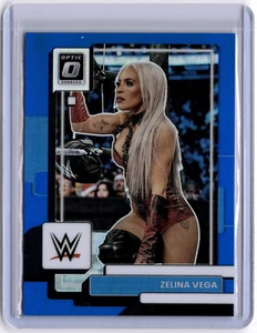 Zelina Vega 2023 Panini Chronicles Optic WWE Blue #371 Smackdown #31/99 - Picture 1 of 2