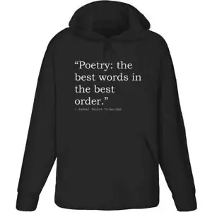 Poetry Samuel Taylor Coleridge Quote Adult Hoodie / Hooded Sweater (HO008587) - Picture 1 of 15