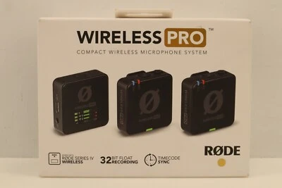 Dual-Channel Pro Compact Wireless Microphone System Rode Wireless Pro  - Image 1 of 4