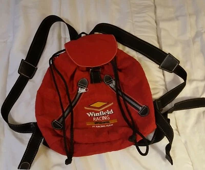  Formula 1 Racing Team Winfield Williams Bag Collector's  Red - Image 1 of 4