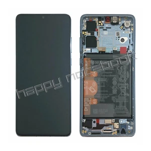 2020 ORIGINAL HUAWEI P40 LITE MIDNIGHT BLACK DISPLAY WITH BATTERY 02353KFU LCD - Picture 1 of 1