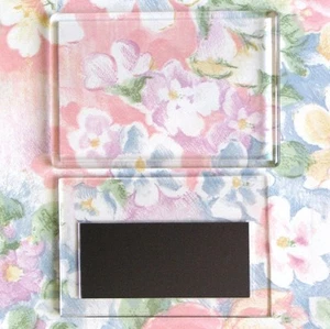 40x Blank Acrylic Fridge Magnets 89x59mm Photo Size & 97x66mm Frame Size E1317 - Picture 1 of 4