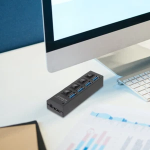 Usb 3,0 Port Adapter Computer Hub Interne Usb 3,0 Hub Ethernet Hub Usb - Bild 1 von 12