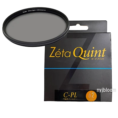 New KENKO 62mm Zeta QUINT C-PL Filter TG Glass Filter Circular Polarizing Filter - Image 1 of 3