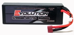 Evolution Mudboss 5200mAh 50C Lipo Battery Pack 2S 7.4V 1/10 Deans - SZE52502SMD - Picture 1 of 1