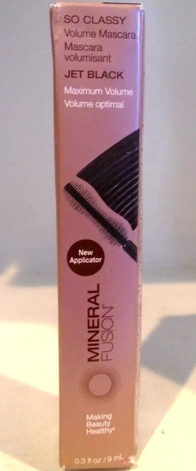 Mineral Fusion Volumizing Mascara Jet Black .13 FL Oz