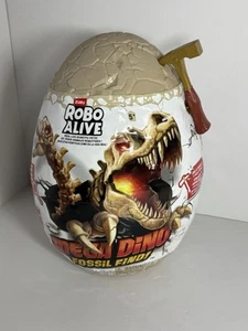 Robo Alive Mega Dino Fossil Find (T-Rex) by ZURU Dig and Discover, STEM HUGE EGG - Bild 1 von 8