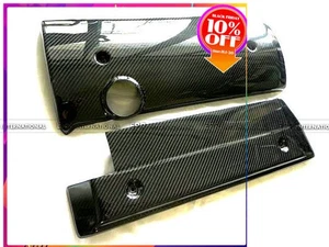 Juego de piezas de bujía de cubierta de motor de fibra de carbono para BMW E46 - Imagen 1 de 3