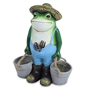 Frog Garden Decor, Frogs Garden Statue for Yard, Garden, Indoor Outdoor  - Picture 1 of 7