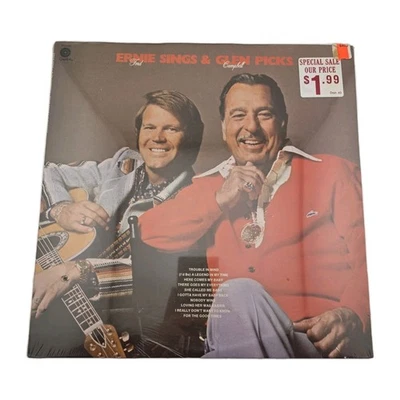 Glen Campbell & Ernie Ford Ernie Sings Sings And Glen Picks - Sealed - 1975 - Image 1 of 4