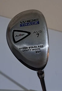 41 iN LADIES AMF WIDE TRACK AVS 23 DEG 7 UTILITY WOOD GOLF CLUB With Cover - Picture 1 of 6