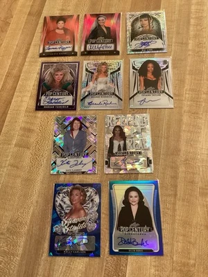 LEAF POP CENTURY RANDOM AUTOGRAPH LOT #3 10 AUTOS 2020 2021 2022 2023 2024 2025 - Image 1 of 2