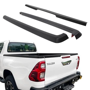 Protector de borde de carga 3 piezas cubierta del portón trasero para Toyota Hilux 2021-2023 4 puertas - Imagen 1 de 13