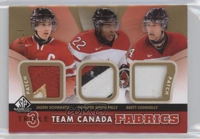 2012 SP Game Used Edition /15 Jaden Schwartz Devante Smith-Pelly Rookie Patch RC - Image 1 of 2