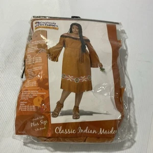 Adult Indian Running Bull Halloween Costume SIZE ADULT PLUS California Costumes - Picture 1 of 6
