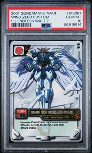 2001 Gundam M.S. War Wing Zero Custom 067 Endless Waltz PSA 10 GEM MINT  - Bild 1 von 2