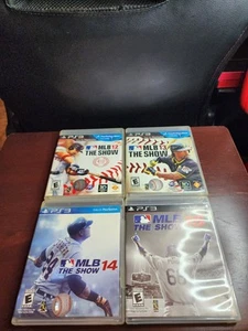 MLB The Show 12 13 14 & 15 PS3 Playstation 3 Games Sports Baseball 4 Game Bundle - Picture 1 of 13