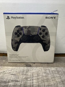 PlayStation 5 DualSense Wireless Controller Grau Camouflage - Kompatibel mit Spiel - Bild 1 von 8