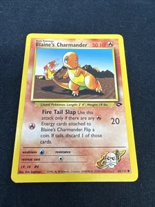 Blaine's Charmander 60/132 Gym Challenge Regular - Picture 1 of 4