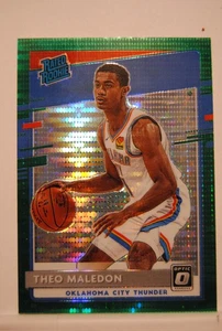 2020 - 2021 Panini Donruss Optic Theo Maledon # 184 Rated Rookie Green Pulsar - Picture 1 of 2
