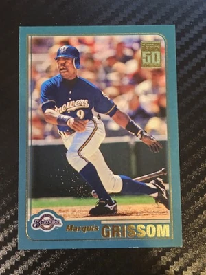 2001 Topps - Marquis Grissom #38 Milwaukee Brewers  - Image 1 of 2