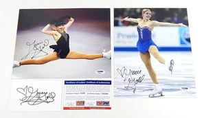 Lot of (3) Gracie Gold Signed Items (2) 8x10 Photos and (1) Cut Auto JSA - Picture 1 of 4