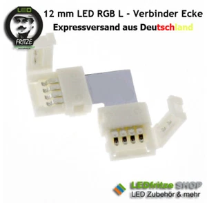 12mm RGB LED L Verbinder Ecke Eck 90° - Bild 1 von 6