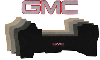 Lloyd Velourtex 前地毯垫适用于 '88-94 GMC C1500 带银色/红色 GMC 1 标志 — 第 1/4 张图片