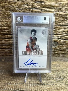 2018-19 Encased Collin Sexton Rookie Endorsements Auto RC #17/75 BGS 9 - Picture 1 of 3
