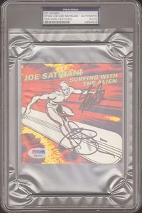 STAN LEE & JOE SATRIANI signiertes MARVEL "Surfing With The Alien" CD Cover PSA/DNA - Bild 1 von 2