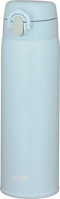 Thermos Water Bottle Vacuum Insulated Mobile Mug 0.5L Dusty Blue 500ml JOF-500 D - Image 1 of 4