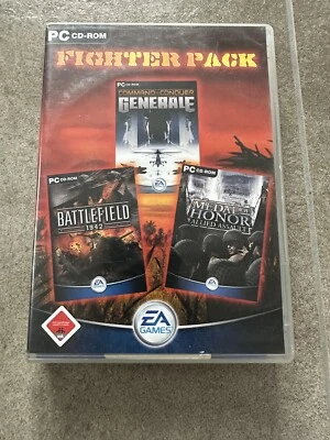 Fighter Pack - Command Conquer, Battlefield, Medal Of Honor ( PC, 2001-2003)  - Bild 1 von 3