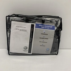 Genuine Volkswagen Double Fold Grey LH Seat Covers ZGB7HE062093 - Picture 1 of 3