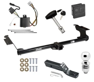 Trailer Tow Hitch For 05-10 Honda Odyssey Deluxe Package Wiring & 2" Ball & Lock - Picture 1 of 10