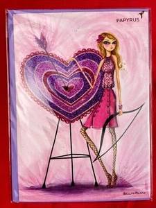 PAPYRUS BELLA PILAR Glitter 💜RARE “ I Am So Yours “ Romance Romantic Love - Picture 1 of 13