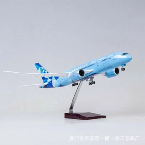 1/130 Boeing 787 Etihad MANCHESTER CITY Airplane Voice Lamp Plane Collection Toy - Picture 1 of 10