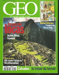 GEO 191. Au pays des incas, Tanger, Irak, Calvados, crinoides... - Imagen 1 de 1