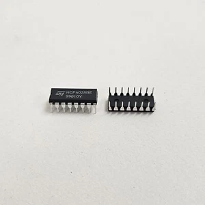 HCF4028BE CD4028BE STM INTEGRATED CIRCUIT NOS 2 PIECES (BOX 40) - Picture 1 of 1