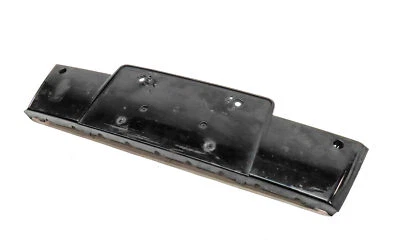 2012 AUDI Q5 (B8 8R) FRONT LOWER GRILLE LICENSE PLATE MOUNT BRACKET (BLACK) - Image 1 of 4