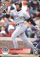 1995 U.S. Playing Cards Aces #3C Dante Bichette