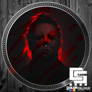 Single DJ Turntable Slipmat 12 inch - HALLOWEEN horror meyers mike  - Picture 1 of 1