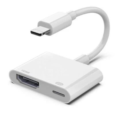Lightning-Auf-HDMI Digital TV Adapter FULL HD 1080P Kabel Für-Apple-iPad-iPhone - Bild 1 von 4
