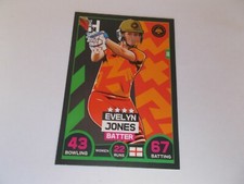 Topps Cricket Attax: The Hundred "EVELYN JONES" #20 Phoenix Trading Card 2021