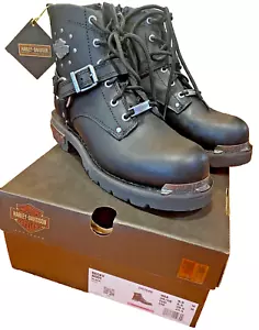 Women's HARLEY-DAVIDSON Becky Motorcycle Boots, Size 8.5, New - Picture 1 of 8